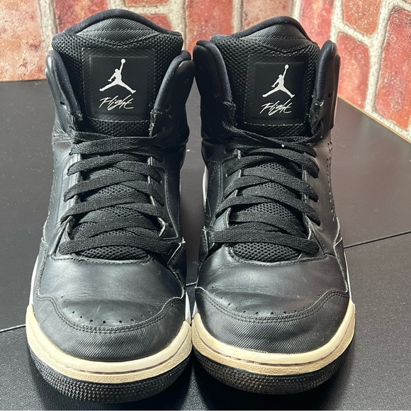 Nike Jordan Flight SC-3 Sneakers Men's Shoe Size 11 629877-008 Black White - Picture 2 of 7